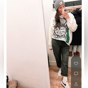 corduroy AE 90s straight pants